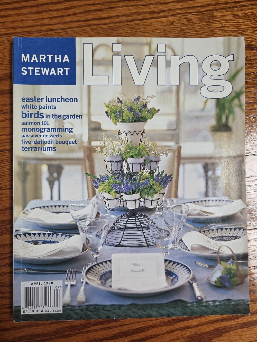 Martha Stewart Living Magazine, April 1998